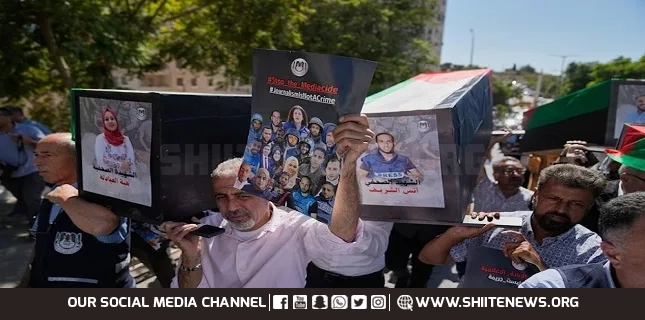 Gaza: 257 journalists killed by Israeli occupation since war began