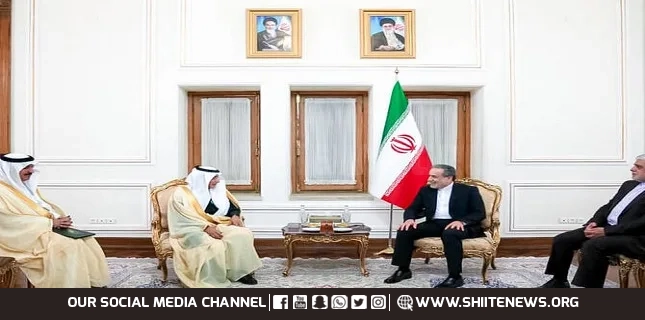 Iranian FM receives Saudi official in Tehran