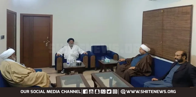 Islamic Tehreek Pakistan’s Political Election Committee Meets Allama Sajid Naqvi