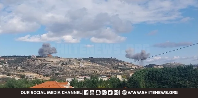 Israeli Enemy Launches Series of Strikes on South Lebanon, Western Bekaa
