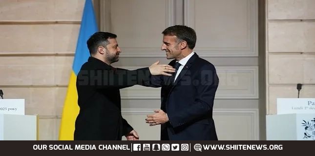 Macron-Zelensky talks focused on sanctions on Russia, US peace plan