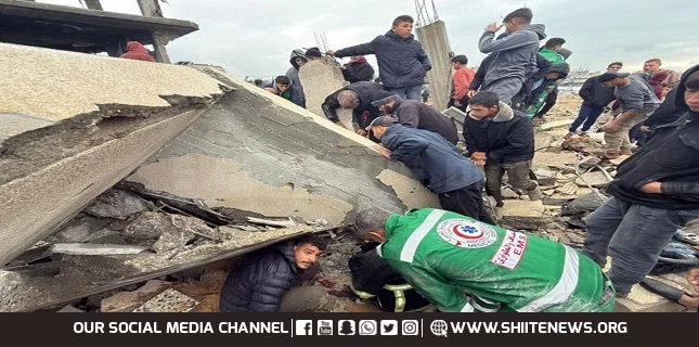 Nine Palestinians killed in Gaza as storm collapses homes and tents