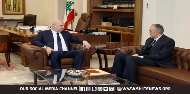 President Aoun Meets Head of Lebanese Delegation to Mechanism