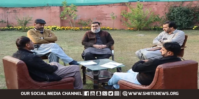 Taher Hassan Neyar Meets Allama Ahmad Iqbal Rizvi — Determination to Complete Provincial Reorganization by December