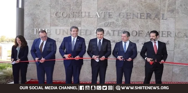 Threatening Iraq’s sovereignty, US opens world’s largest consulate in Erbil