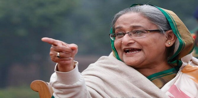 Bangladesh’s ousted leader Hasina denounces the upcoming election