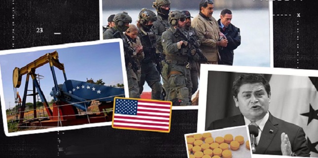 Drug war farce: Trump pardons convicted Honduran trafficker, kidnaps Venezuelan president