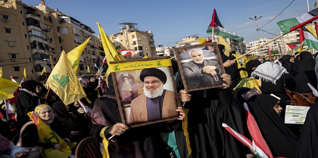 Hezbollah holds rallies in solidarity with Iran