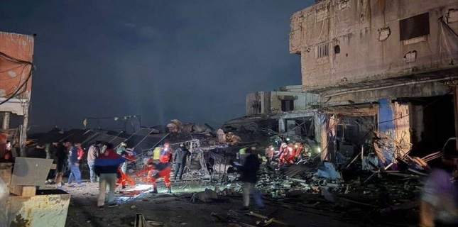 ‘Israel’ targets commercial building in S. Lebanon, injuries reported