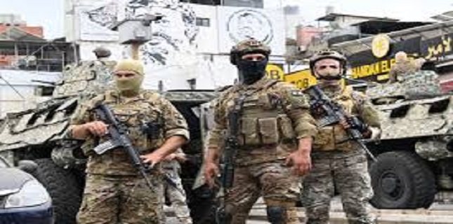 Lebanese army ends first phase of monopoly of arms