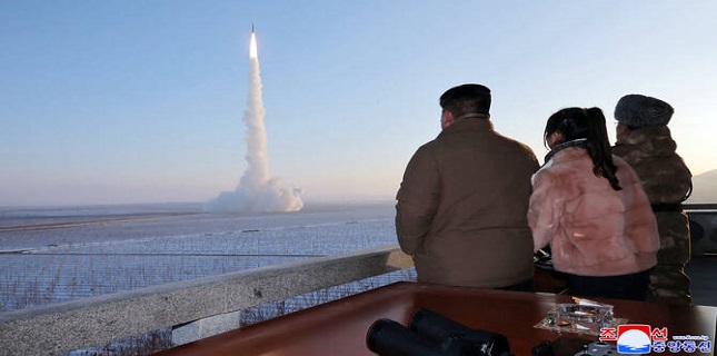 North Korea fires ballistic missiles toward the sea off its east coast