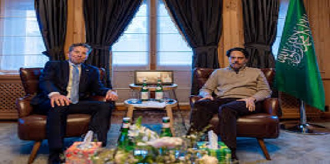 Saudi FM meets with UN humanitarian chief