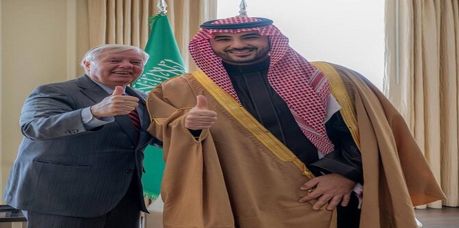 ‘Kingdom is on a path toward the light,’ says US Senator Graham after meeting Prince Khalid bin Salman