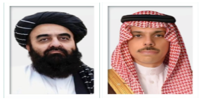 Saudi FM receives phone call from Afghanistan’s FM