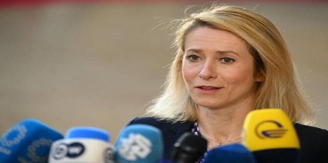 EU foreign policy chief Kallas calls on US, Israel to end Iran war
