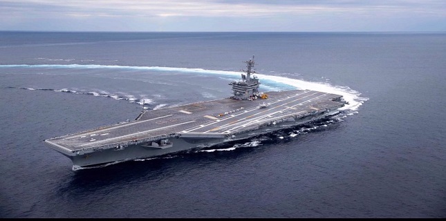 IRGC Navy’s strike damages US aircraft carrier Abraham Lincoln