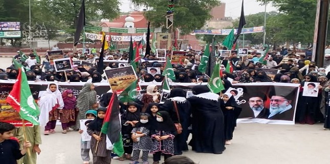 Protest Mourning Rally Held in South Punjab for Reconstruction of Jannat al-Baqi