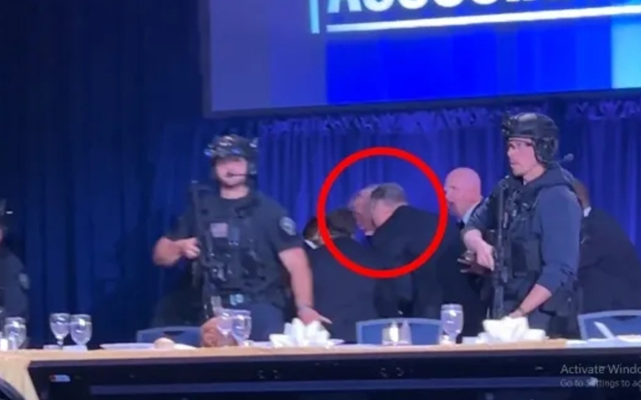 Trump Evacuated After Shooting at White House Correspondents’ Dinner