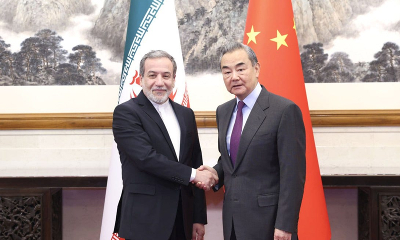 China Slams ‘Illegitimate’ War on Iran During Araghchi Visit