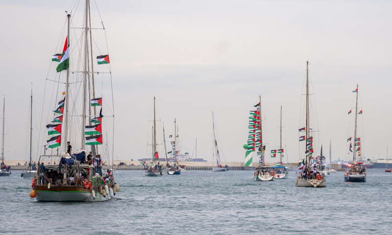 Israeli Forces Use US-Linked Base to Block Gaza Aid Flotilla