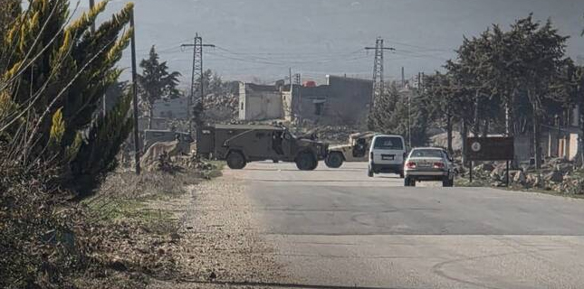 Israeli Military Sets Up Temporary Checkpoints Across Southern Syria