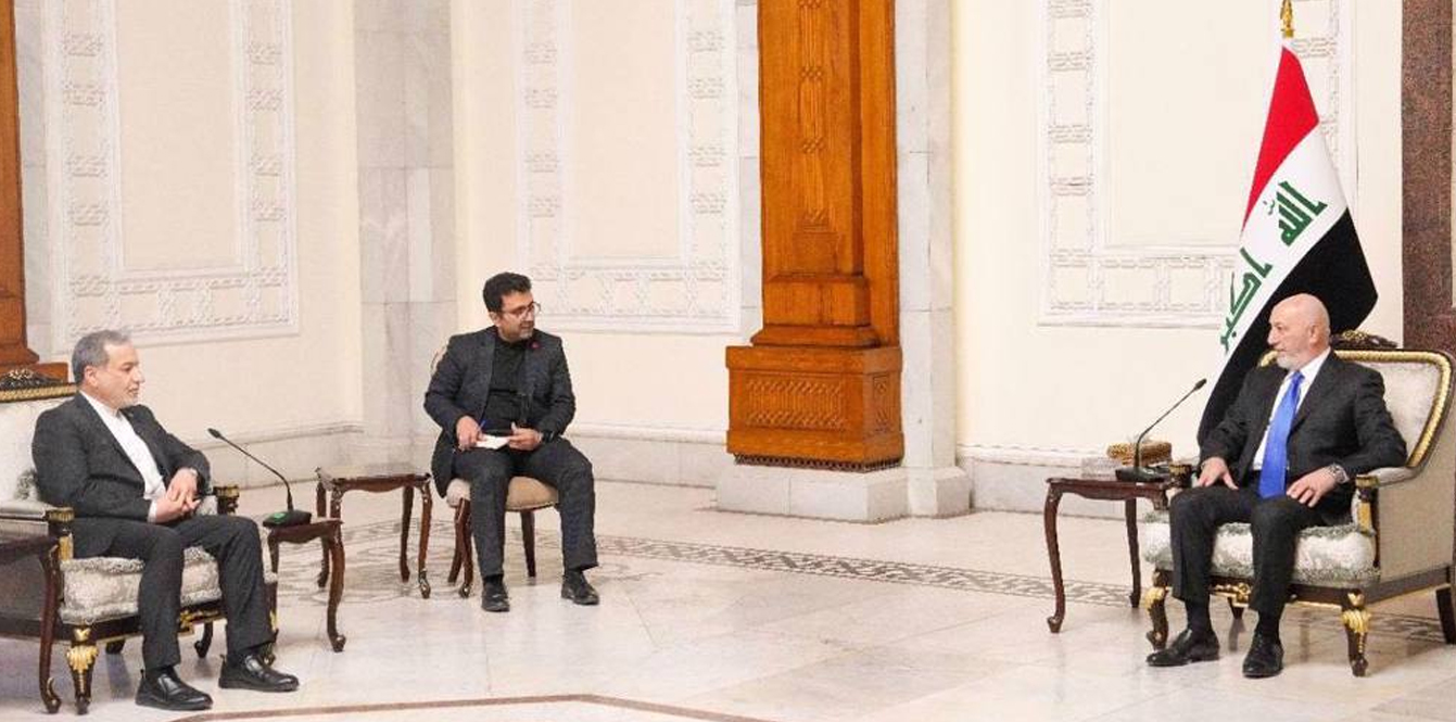 Iran FM Holds High-Level Talks in Baghdad, Calls for Collective Regional Security
