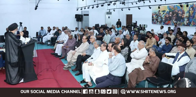 Ayatollah Aqeel Al-Gharavi Delivers Lecture on Salam in Urdu Poetry