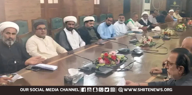 Deputy Commissioner Chairs Meeting on Controversial Signboard in Larkana