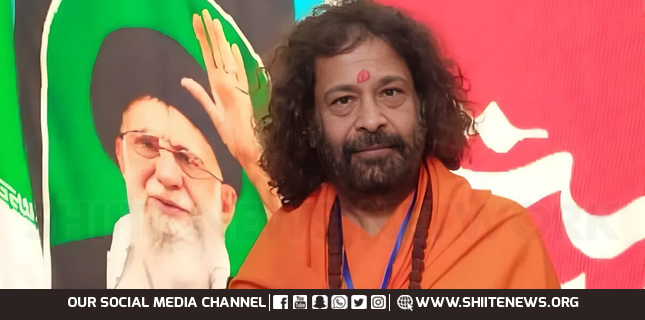 Hindu Leader Shri Swami Sarang Calls Iran the Land of Resistance, Peace, and Resilience