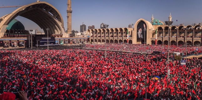 Massive Crowds Fill Tehran for Historic Funeral of Martyred Leader