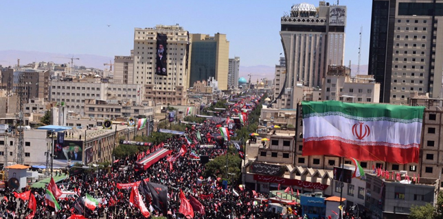 Massive Crowds Gather in Mashhad for Final Farewell to Martyred Leader