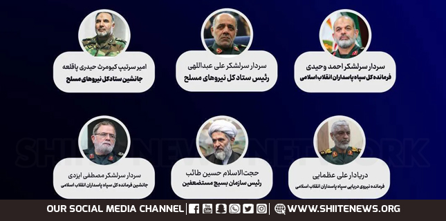 Iran Appoints Six Senior Commanders in Major Military Leadership Reshuffle