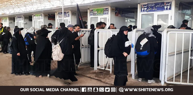 More Than 2 Million Pilgrims Cross Mehran Border for Arbaeen Pilgrimage