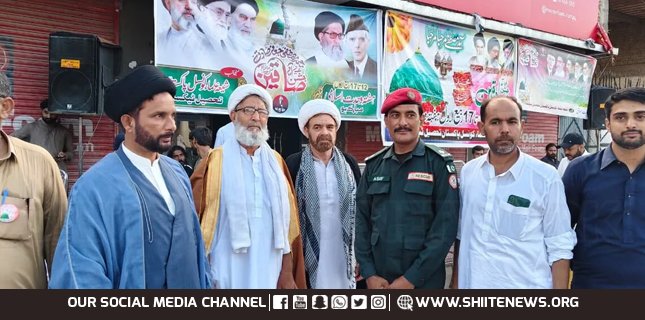 Shia Ulema Council Reception Camp Demonstrates Shia-Sunni Unity on Eid Milad-un-Nabi