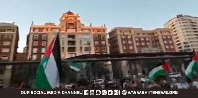Thousands Protest in Spain in Support of Palestine, Demand End to Ties With Israel