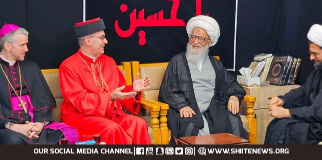 Vatican Ambassador Meets Grand Ayatollah Bashir Najafi, Calls for Global Peace