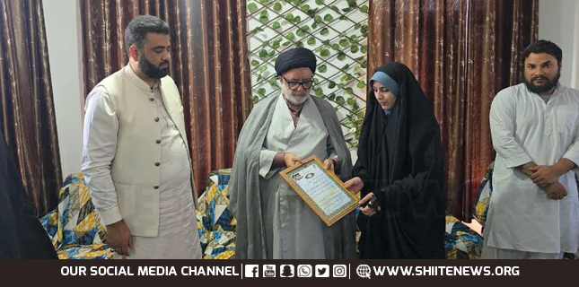 Al-Mustafa University Certificates Distributed Among Maktab-e-Zahra Students in Srinagar
