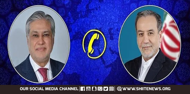 Iranian and Pakistani Foreign Ministers Hold Phone Call, Discuss Regional Situation