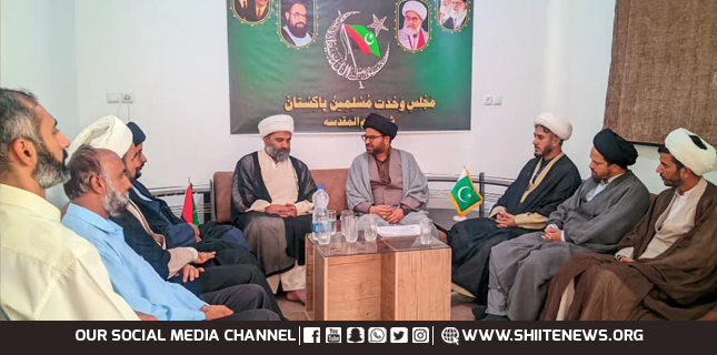 MWM Sindh President Visits Offices in Mashhad and Qom, Calls Hawza Students a Valuable National Asset