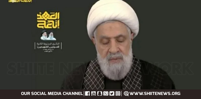 Naim Qassem Pays Tribute to Hassan Nasrallah on Second Anniversary