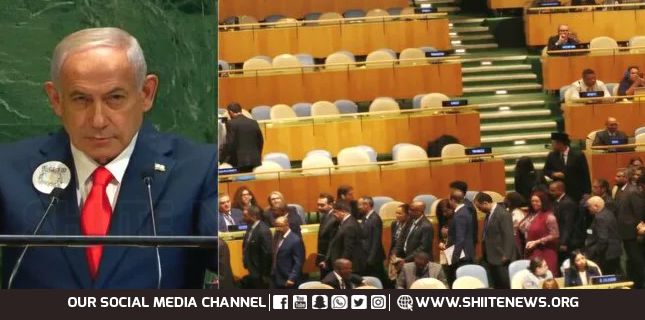 Netanyahu’s UN Address Met by Walkout of 77 Delegations