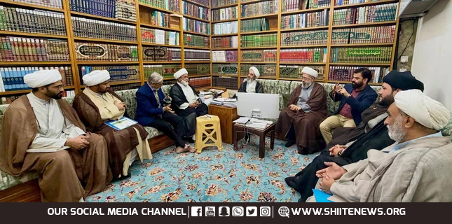 Allama Amin Shaheedi Sheikh Ahmed Safi Meeting: Pakistani Scholars Delegation Visits Karbala Shrine