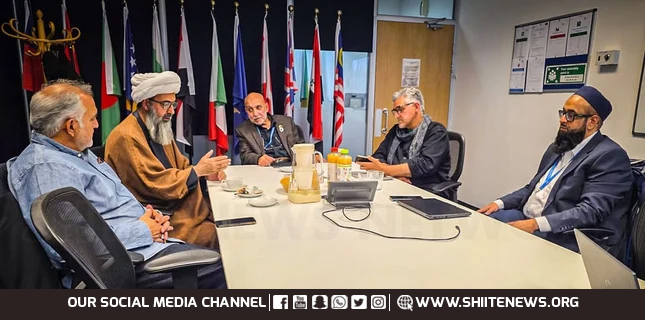 Allama Anwar Ali Najafi Dr. Hani Al-Banna Meeting: Zakat Policy Discussed in Birmingham