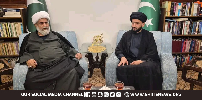 Maulana Syed Hussain Rizvi Raja Nasir Abbas Meeting: Gilgit-Baltistan Issues Discussed