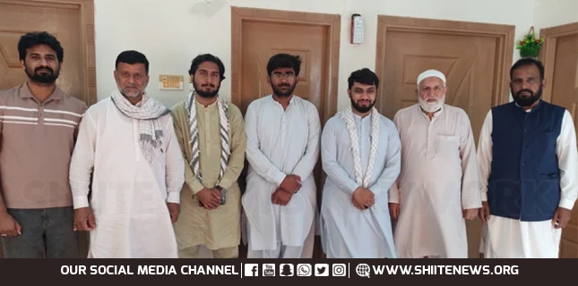 Maulana Zaheer Ul Hassan Karbalai Health: ISO Chief Syed Ameen Shirazi Visits Jauharabad