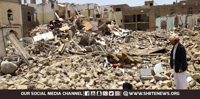 Saudi Aggression Taiz Saada: Al Saud Warplanes Attack Residential Building